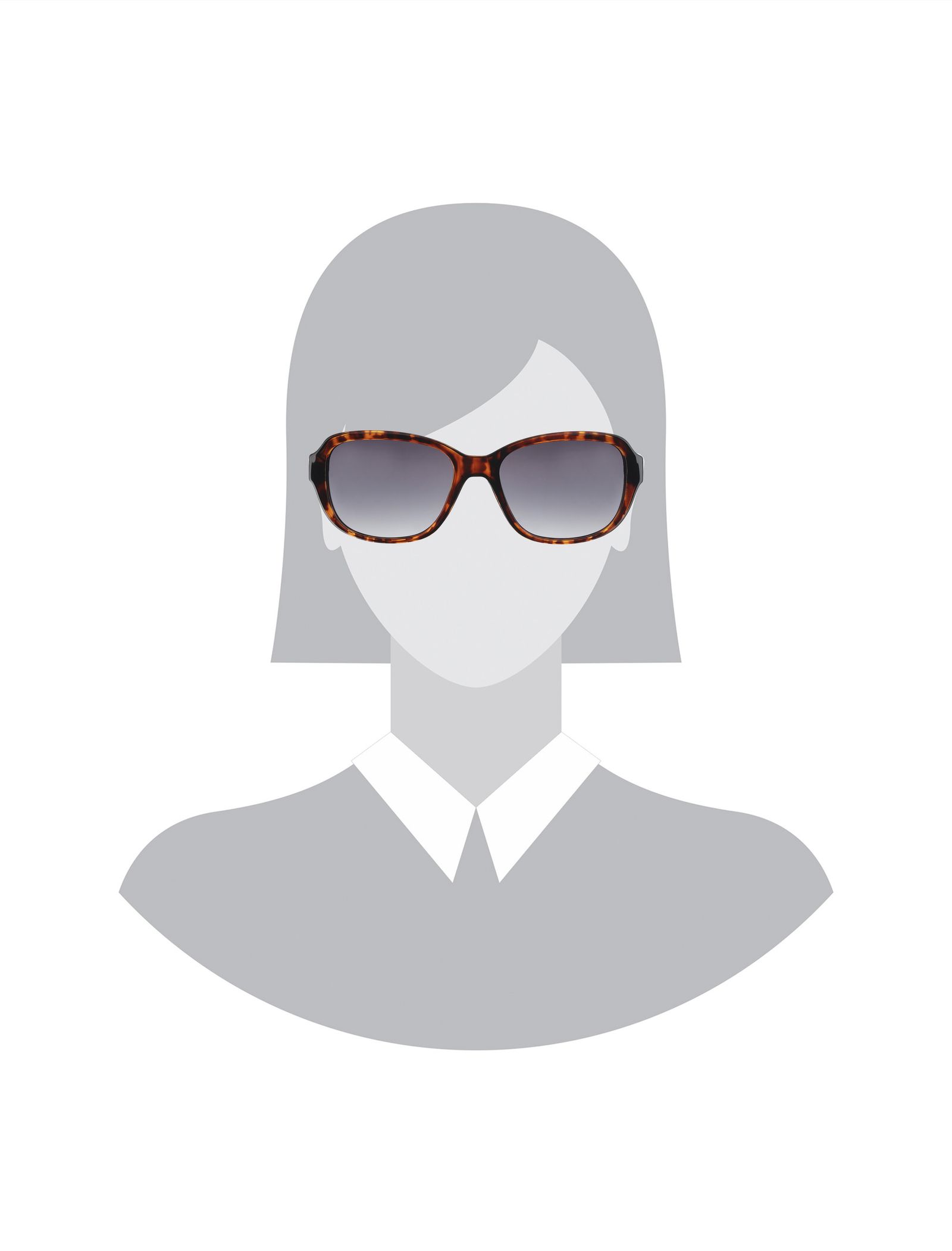 عینک آفتابی مربعی زنانه - کارن میلن - قهوه اي  - 6