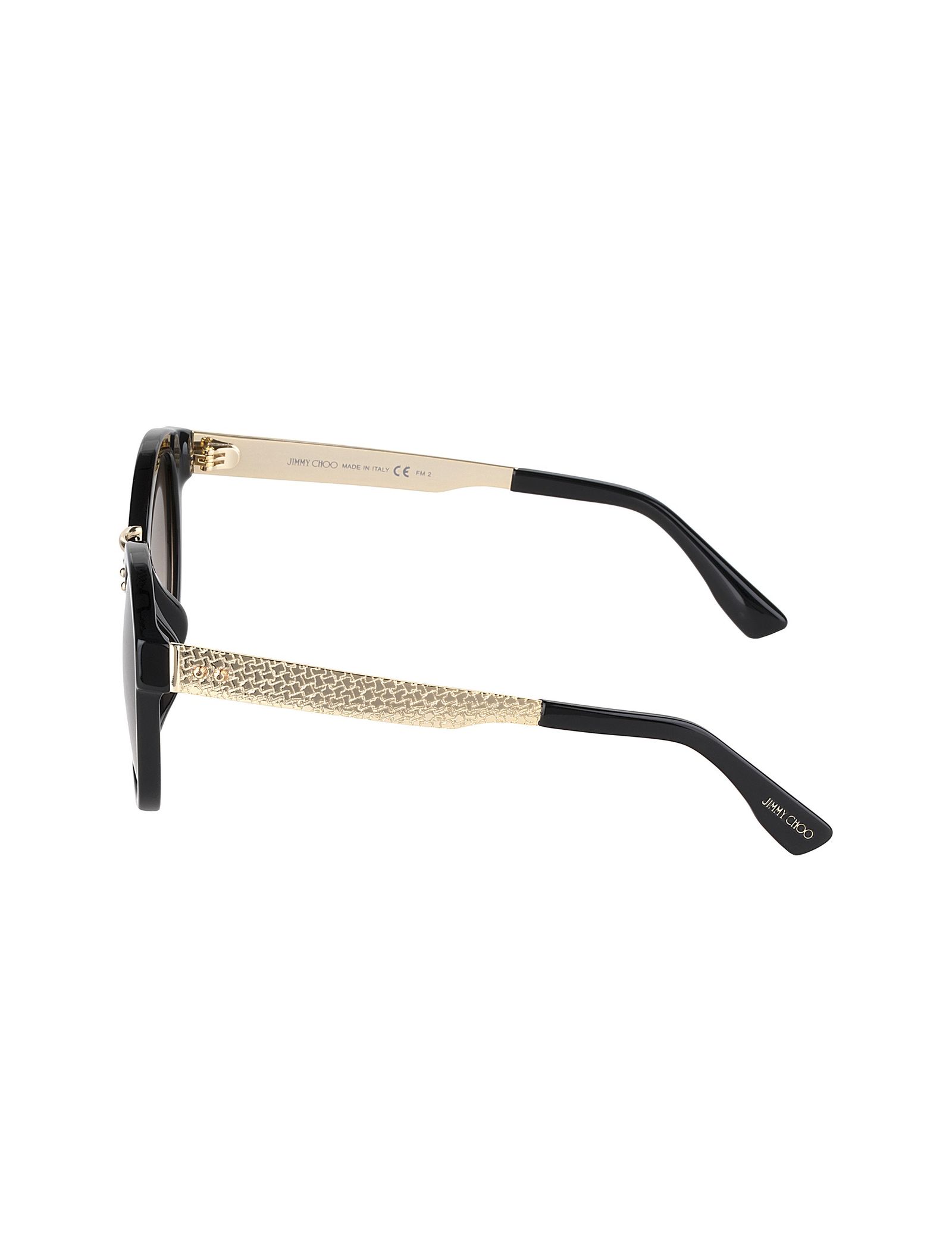 عینک آفتابی پنتوس زنانه - جیمی چو - مشکي و طلايي - 4