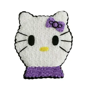 لیف حمام کودک طرح عروسکی مدل kitty.b