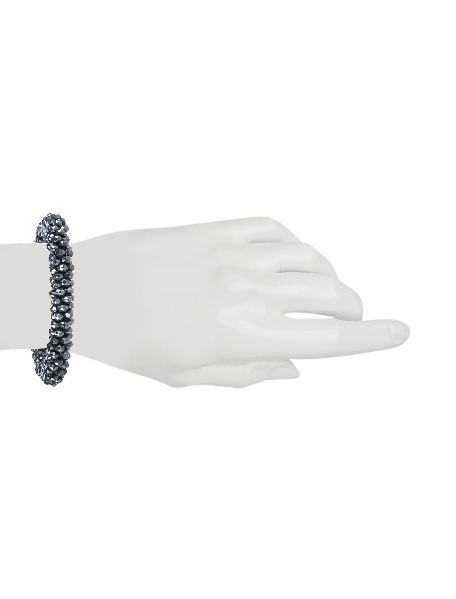 دستبند کشی زنانه - پونت روما تک سایز - آبي طوسي - 5