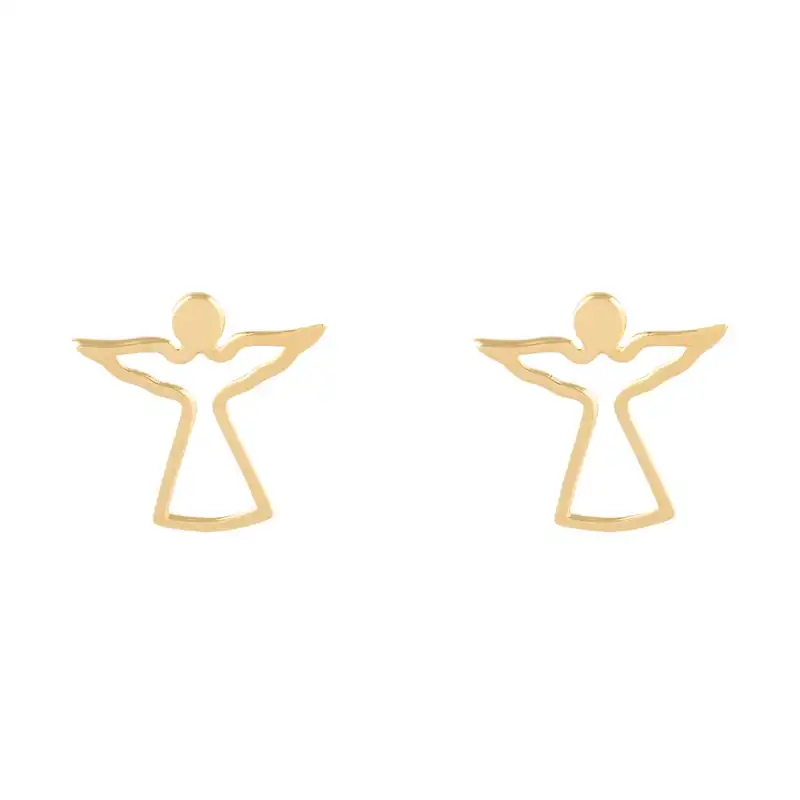 گوشواره طلا 18 عیار دخترانه مایا ماهک مدل ME0655