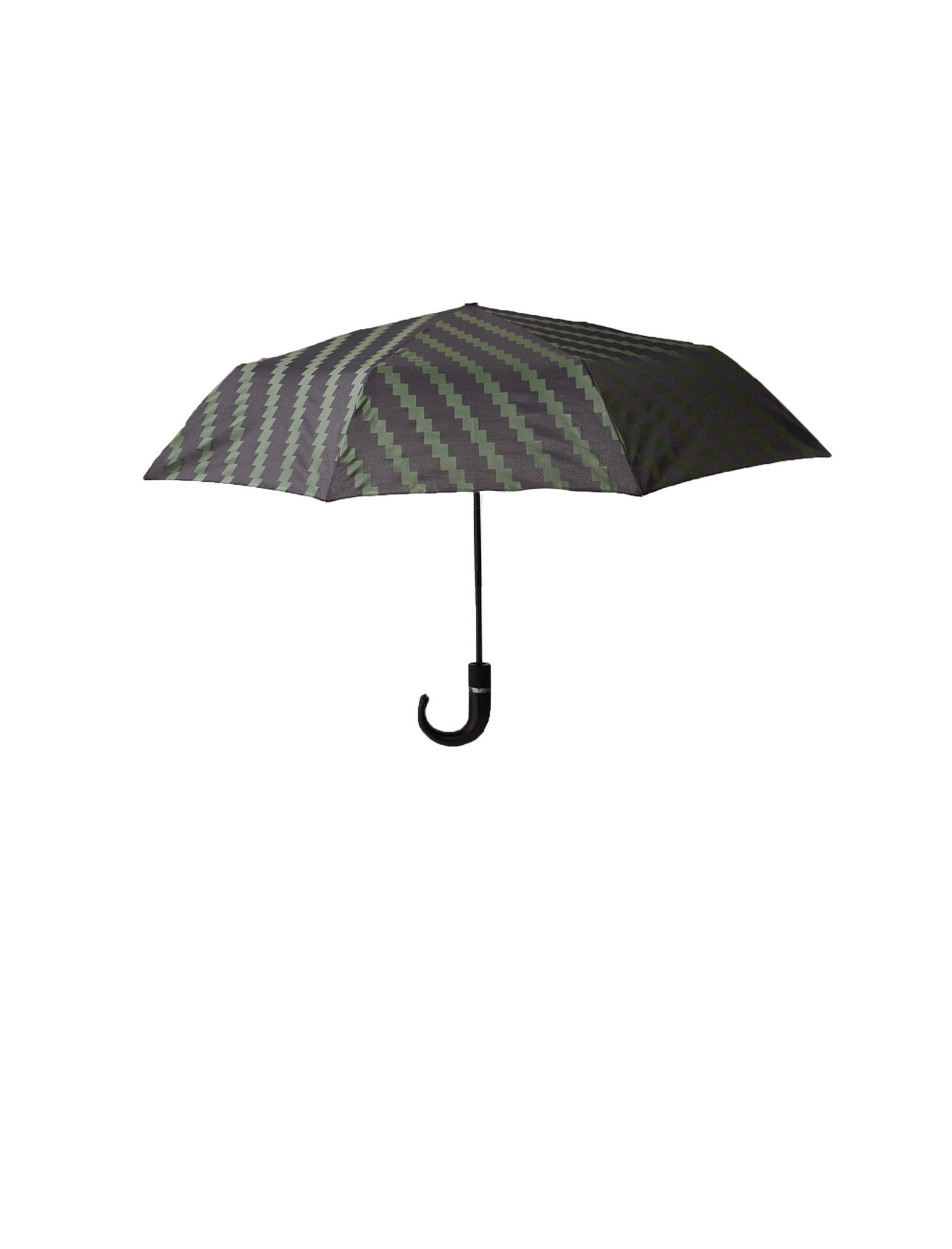 چتر تاشو مردانه - مانگو - مشکي و سبز - 1