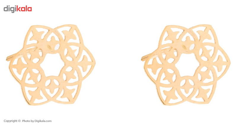 نیم ست طلا 18 عیار زنانه زرمان مدل MS0323