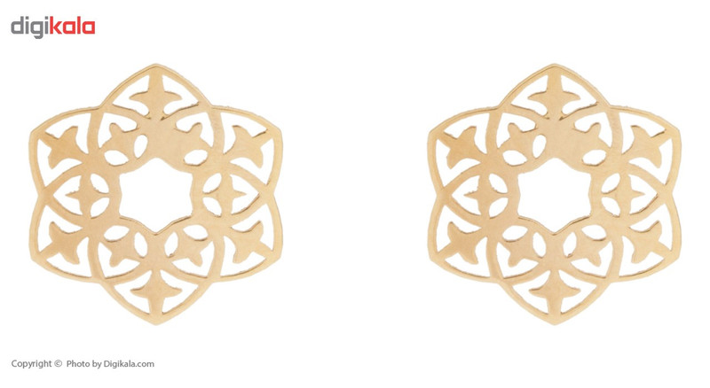 نیم ست طلا 18 عیار زنانه زرمان مدل MS0323