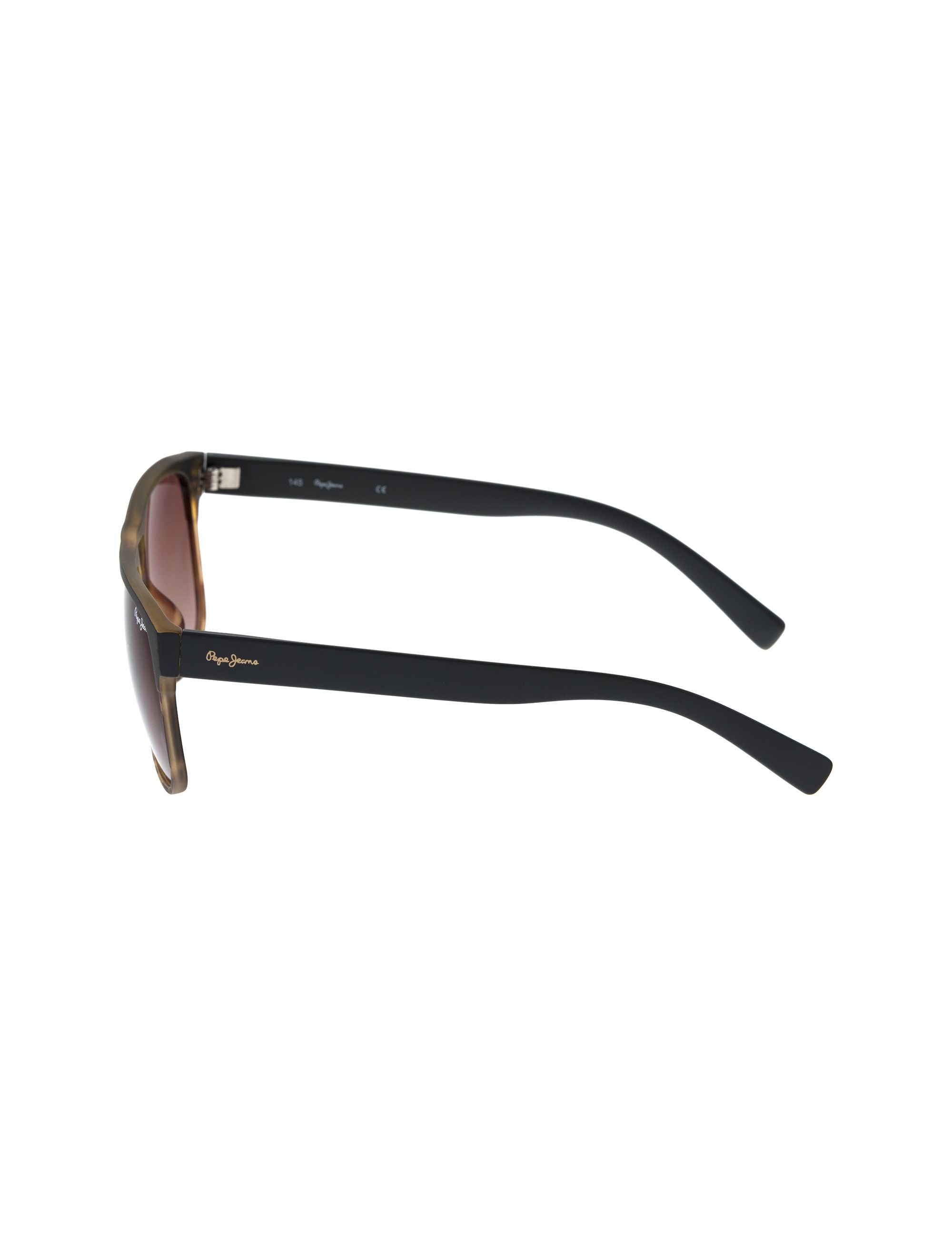 عینک آفتابی خلبانی مردانه - پپه جینز - قهوه اي       - 4