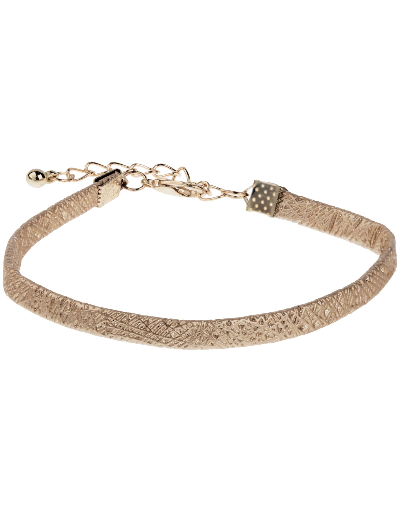 دستبند زنانه بسته 3 عددی - کوتون تک سایز - طلايي/ طوسي - 11
