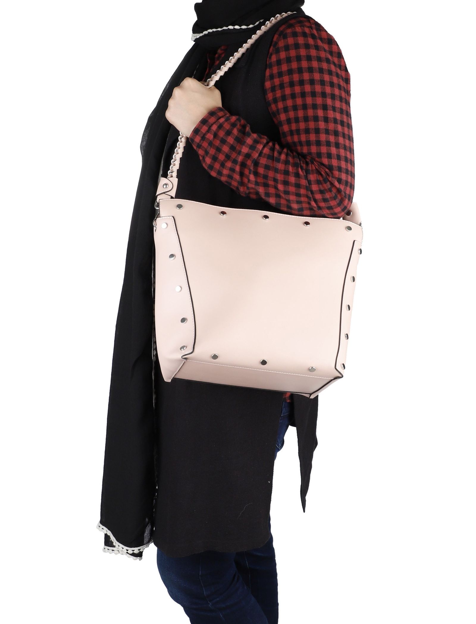 کیف دوشی روزمره زنانه - کال ایت اسپرینگ تک سایز - صورتي روشن  - 10