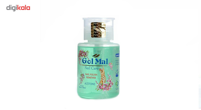 لاک پاک کن پمپی حاوی استون با رایحه خوش گل مل حجم 150 میلی لیتر