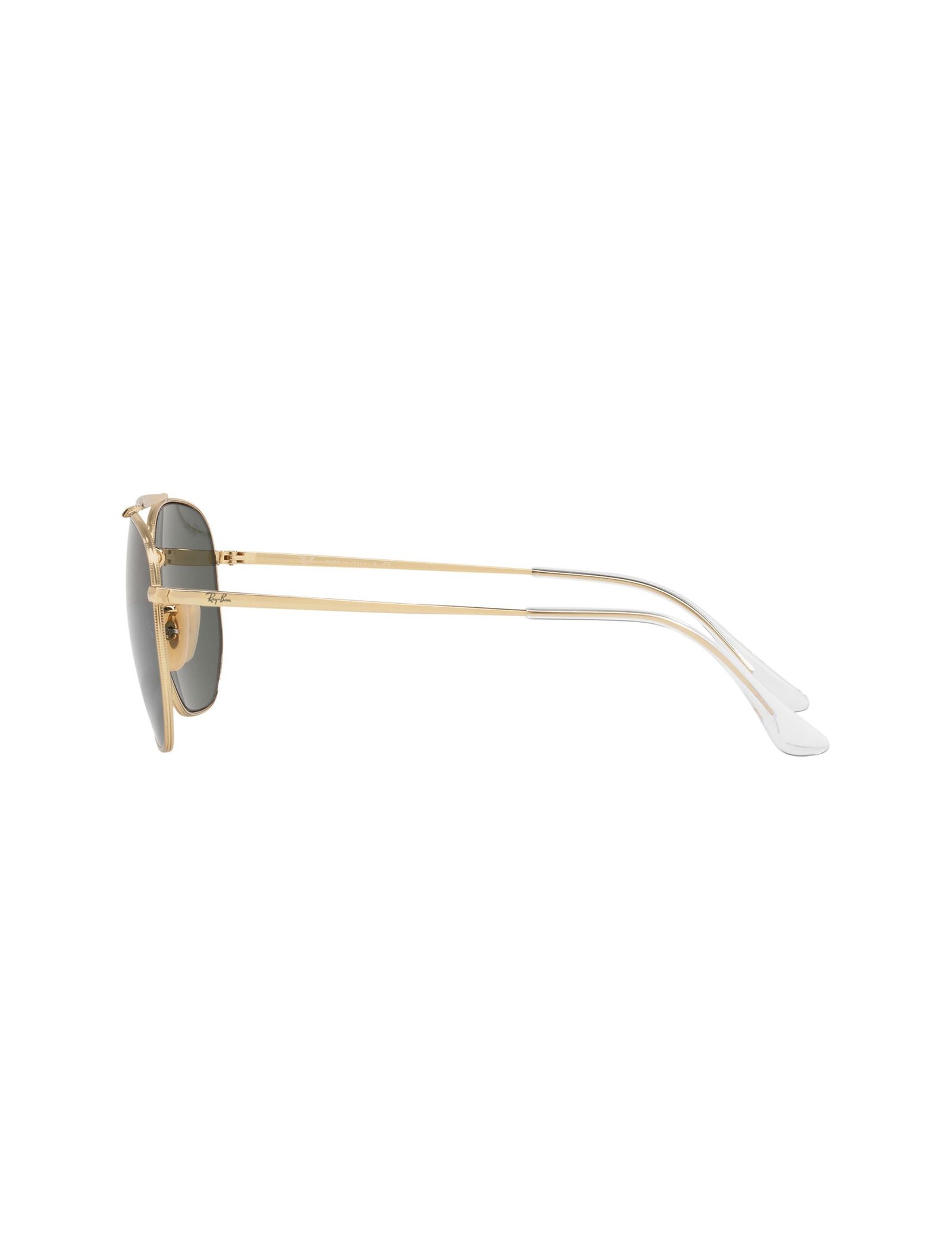 عینک آفتابی خلبانی مردانه - ری بن تک سایز - طلايي - 4