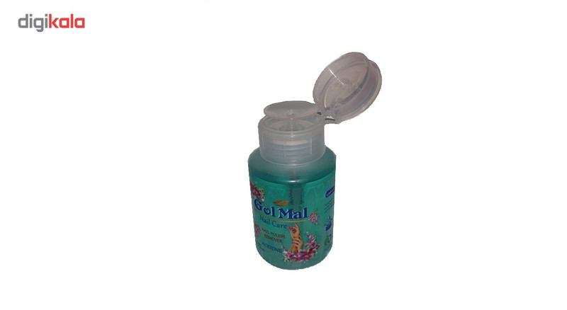 لاک پاک کن پمپی حاوی استون با رایحه خوش گل مل حجم 150 میلی لیتر