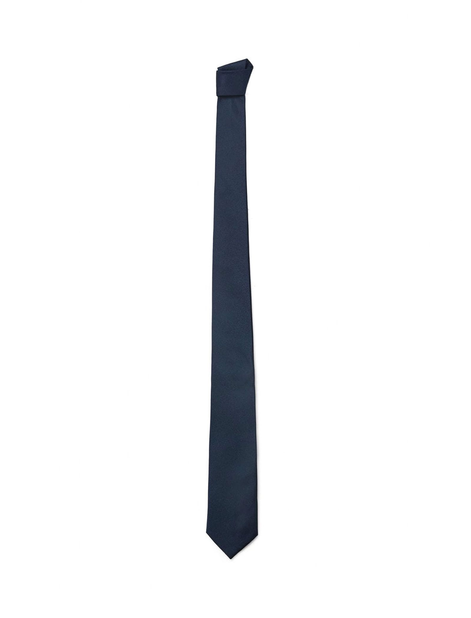 کراوات مانگو مدل 23070660 تک سایز - سرمه اي - 1