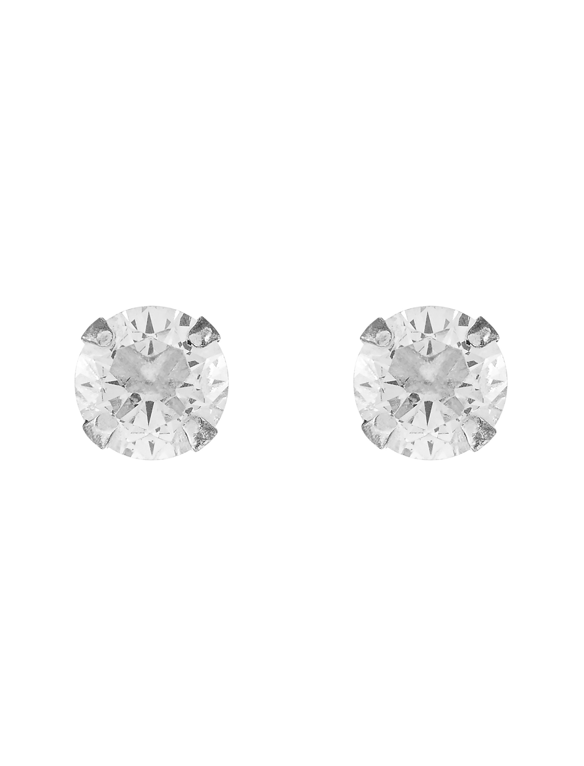 گوشواره نقره میخی زنانه Sterling Silver Medium Bling Stud - اکسسوریز