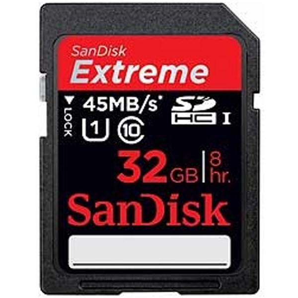 کارت حافظه ی SDHC سن دیسک Extreme 300X با ظرفیت 32 گیگابایت