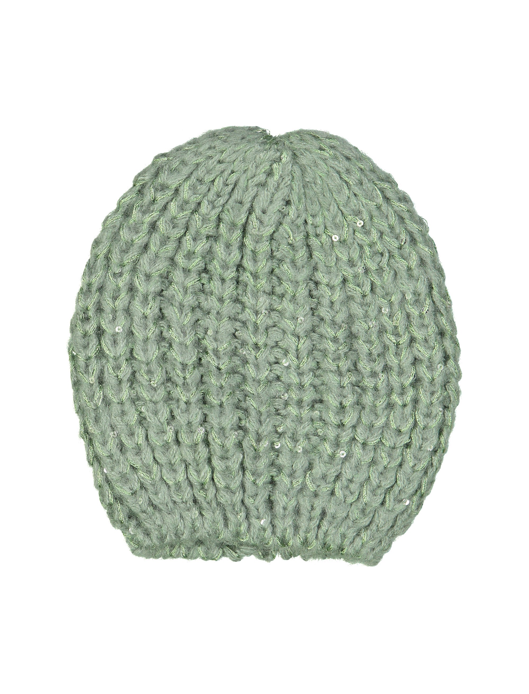 کلاه بافتنی نوزادی دخترانه - ایدکس - سبز - 1