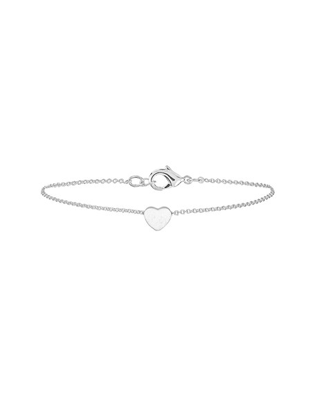 دستبند قفلدار زنانه Mini Brushed Heart - اکسسورایز