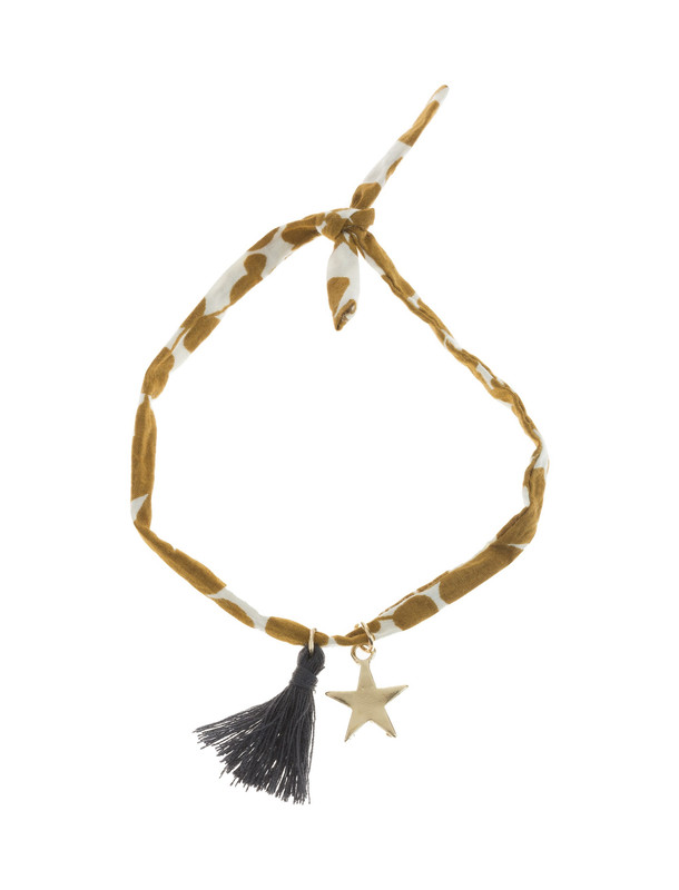 دستبند پارچه ای دخترانه - مانگو تک سایز