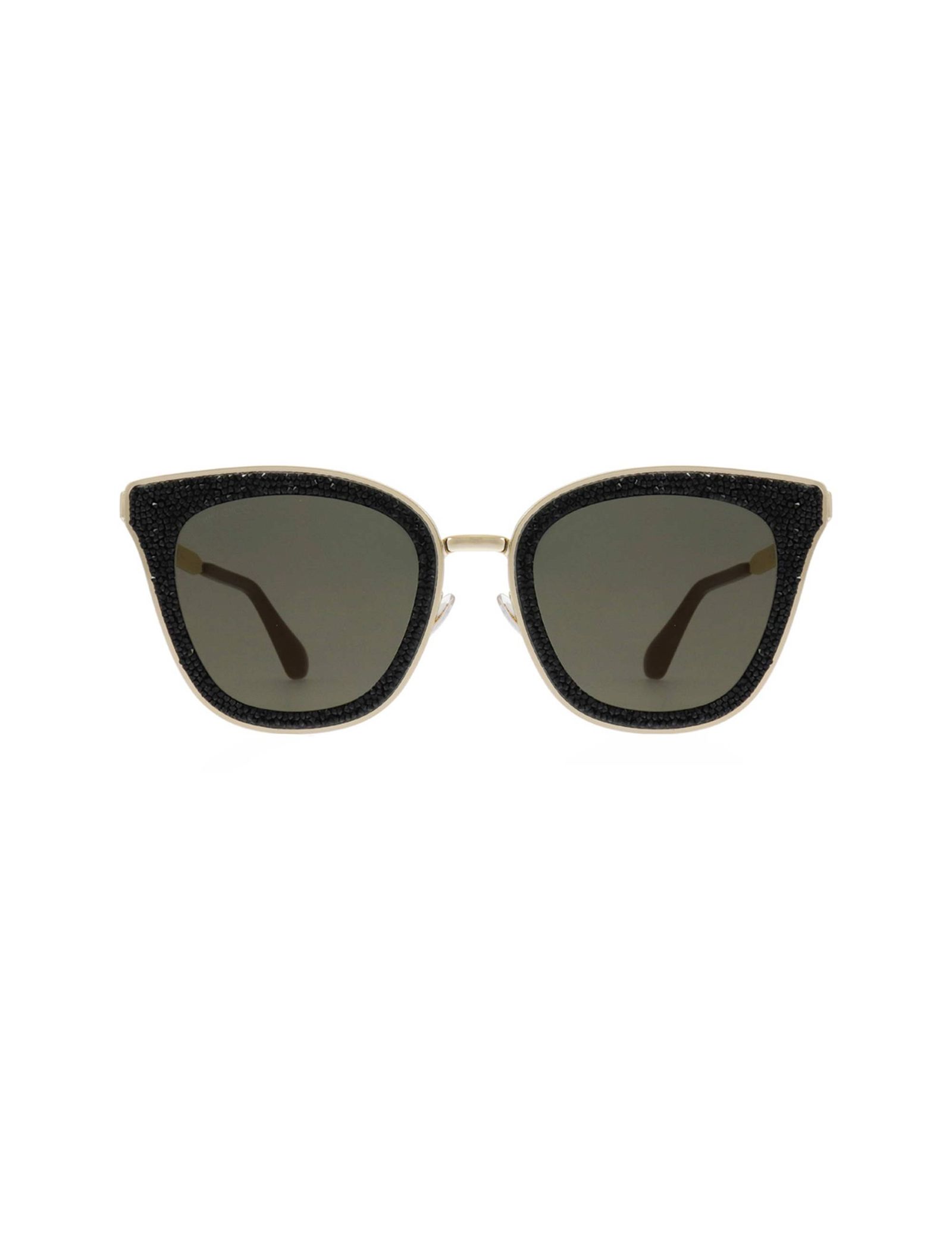 عینک آفتابی گربه ای بزرگسال - جیمی چو - مشکي طلايي - 1