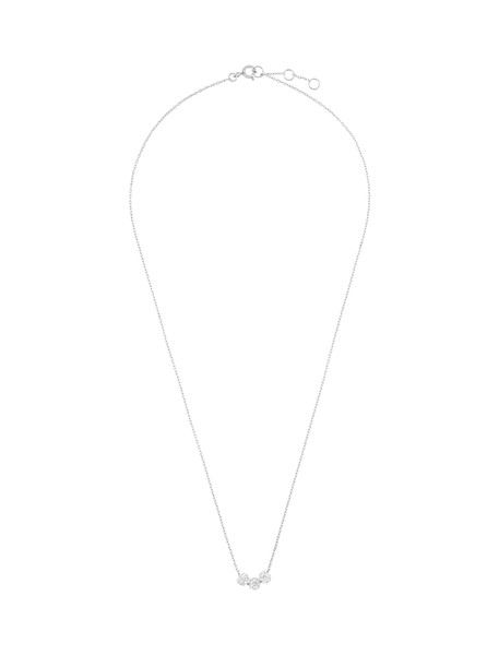 گردنبند نقره آویز زنانه Triple Pave Ball - اکسسورایز