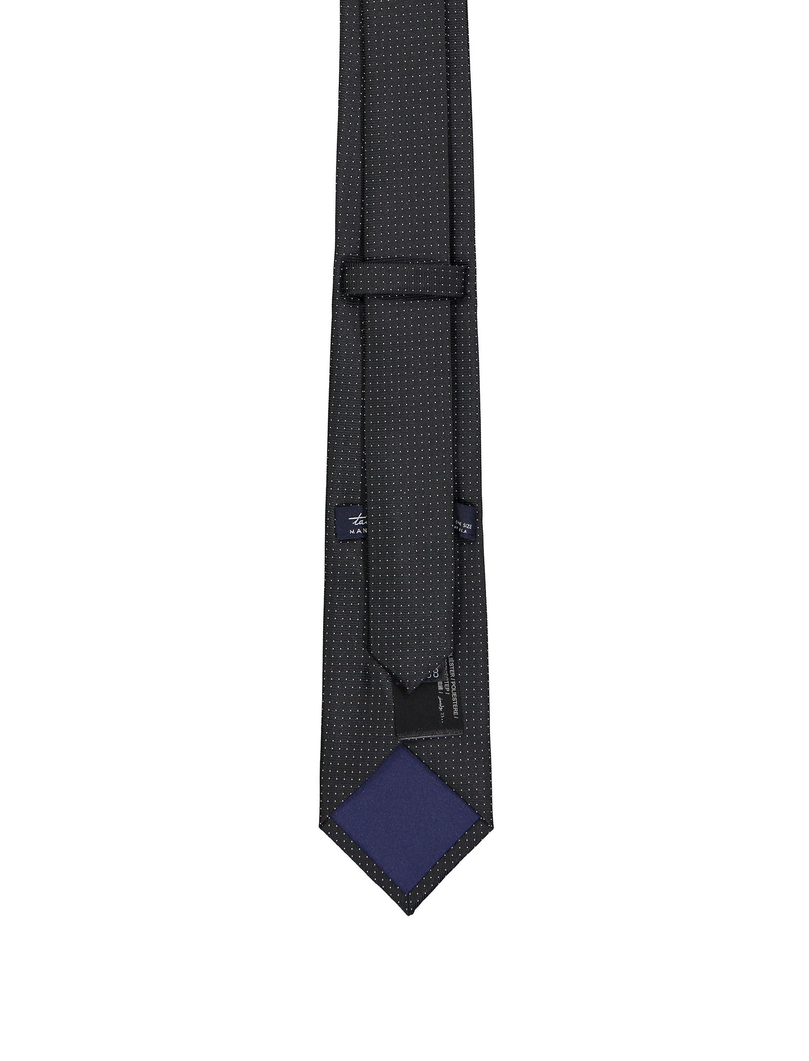 کراوات مانگو مدل 23033635 تک سایز - مشکی - 3