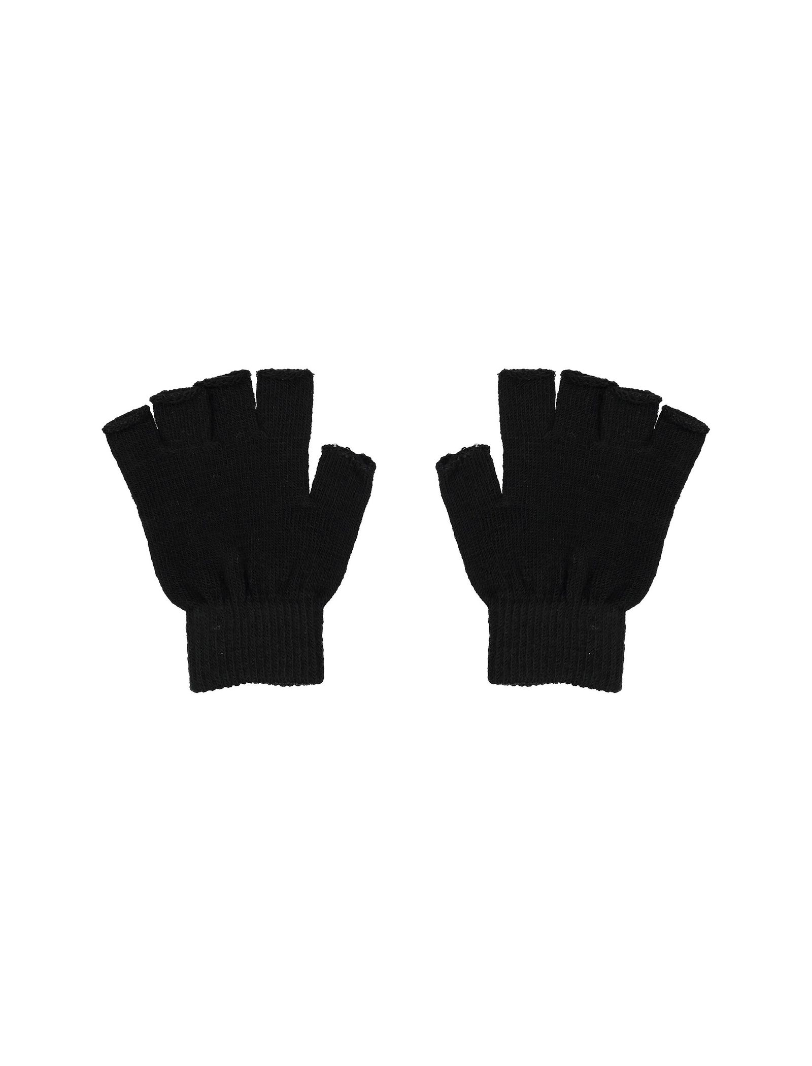 دستکش بدون انگشت زنانه بسته 2 عددی - جنیفر - سفيد و مشکي - 6