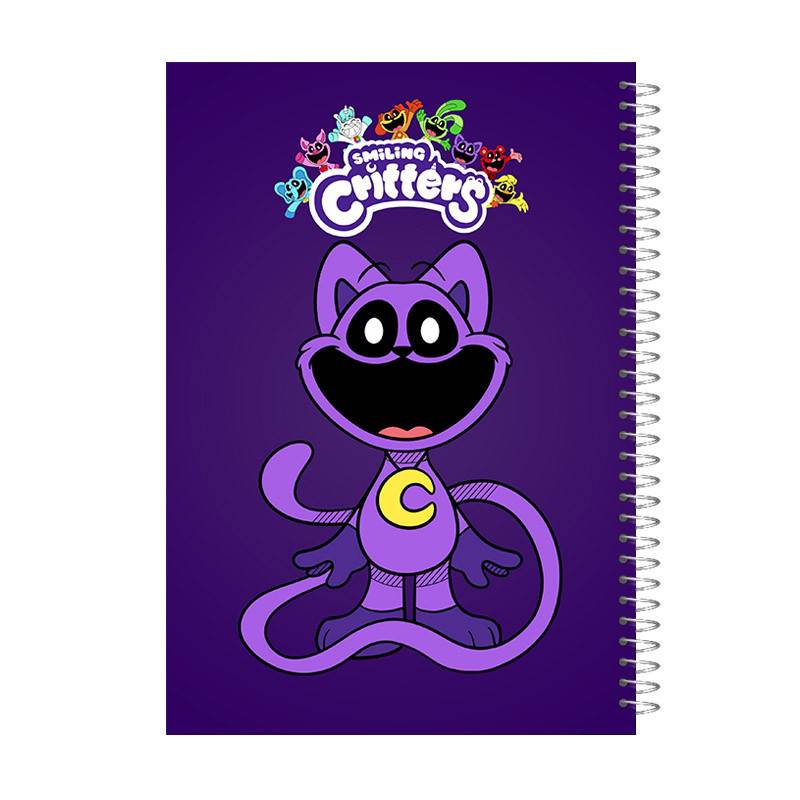 دفتر مشق 60 برگ آی چاپ مدل کت نپ کد 933