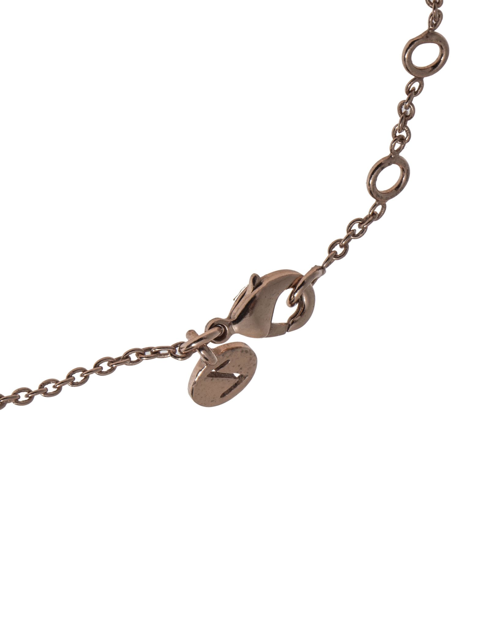 دستبند زنجیری زنانه - اکسسورایز تک سایز - رزگلد - 4