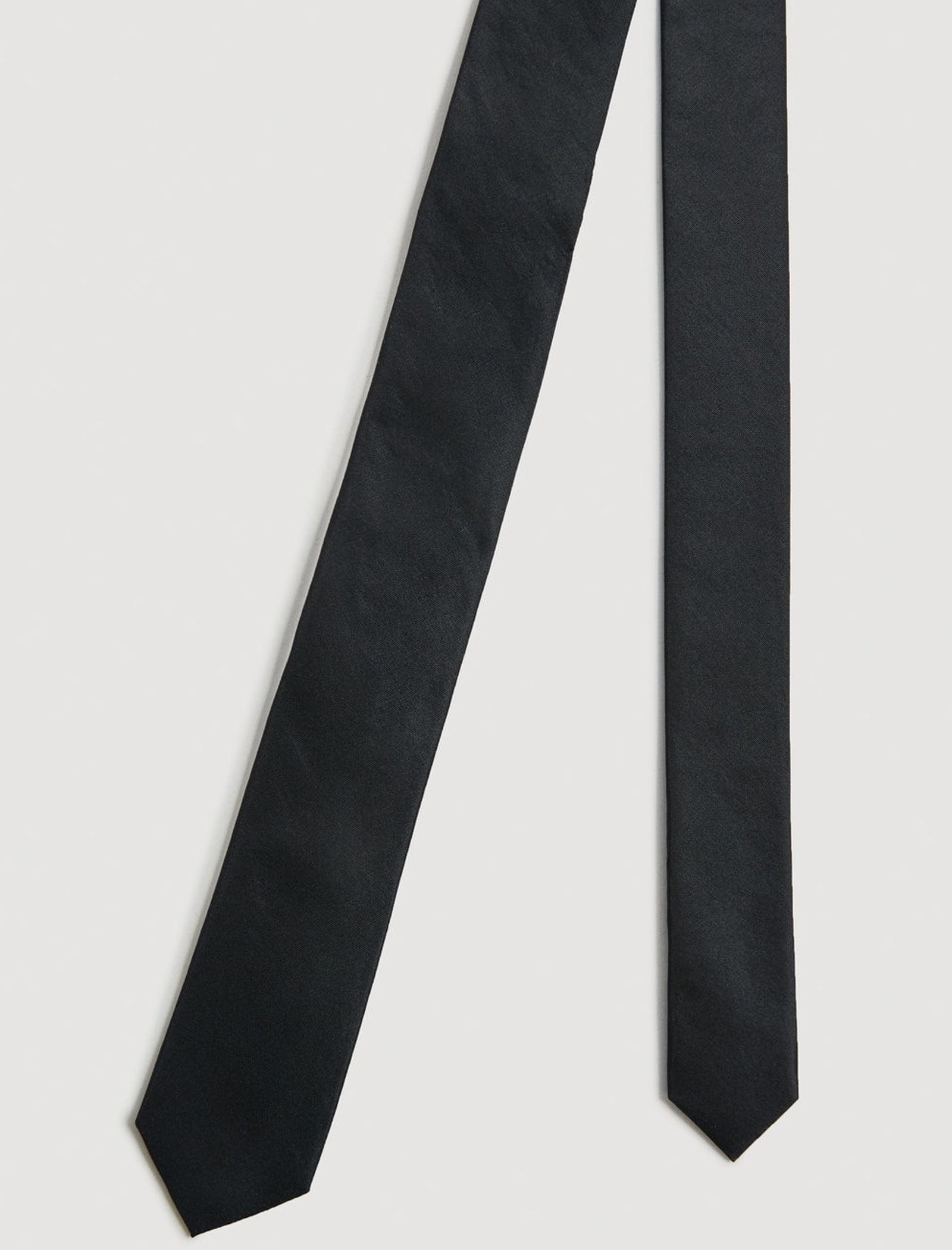 کراوات مانگو مدل 23063048 تک سایز - مشکي  - 3
