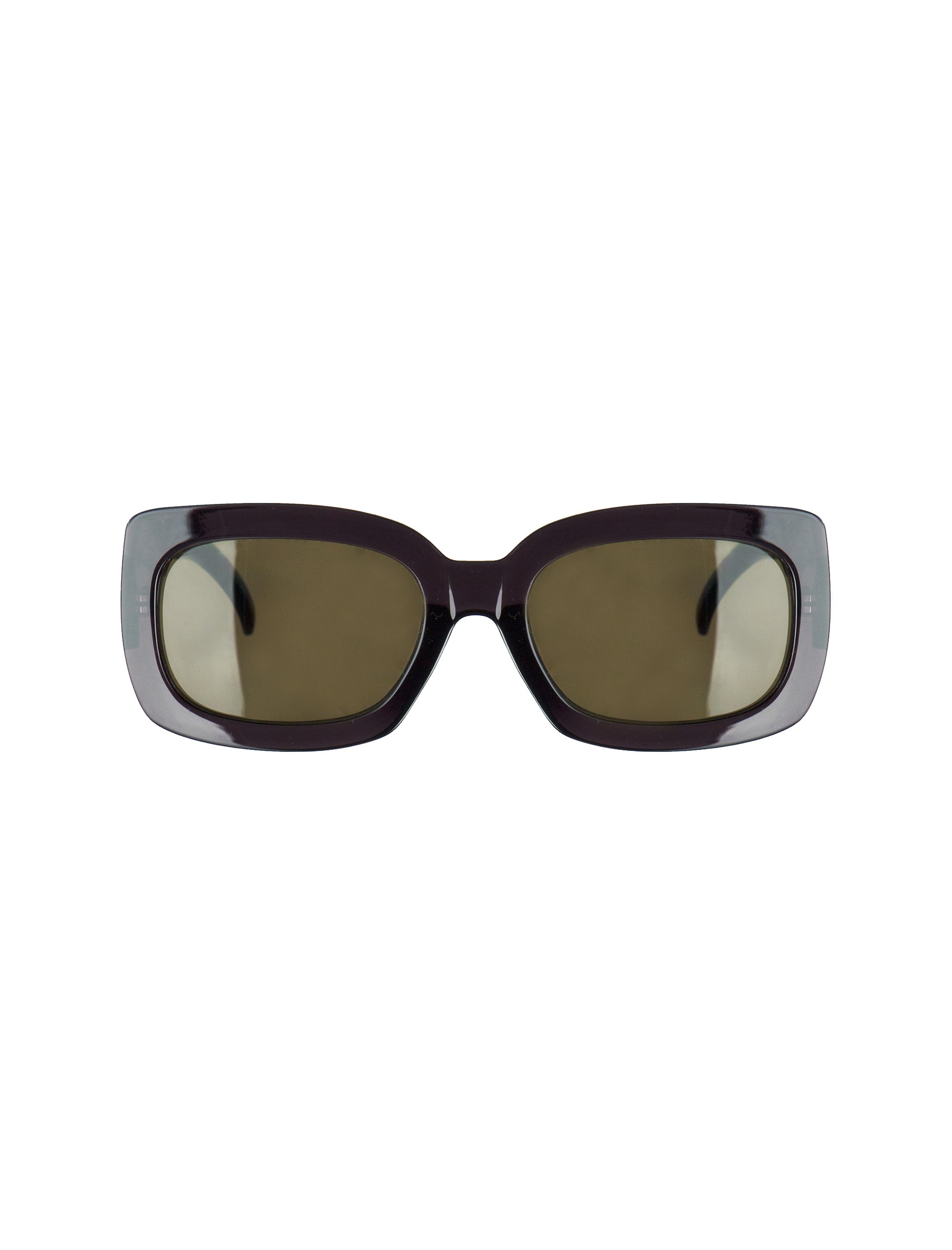 عینک آفتابی مربعی زنانه - مانگو - بنفش - 1