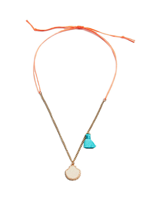 گردنبند آویز دخترانه - مانگو تک سایز گردنبند آویز دخترانه - مانگو تک سایز