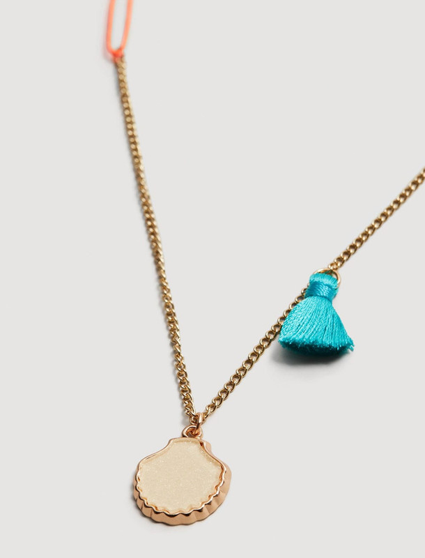 گردنبند آویز دخترانه - مانگو تک سایز گردنبند آویز دخترانه - مانگو تک سایز