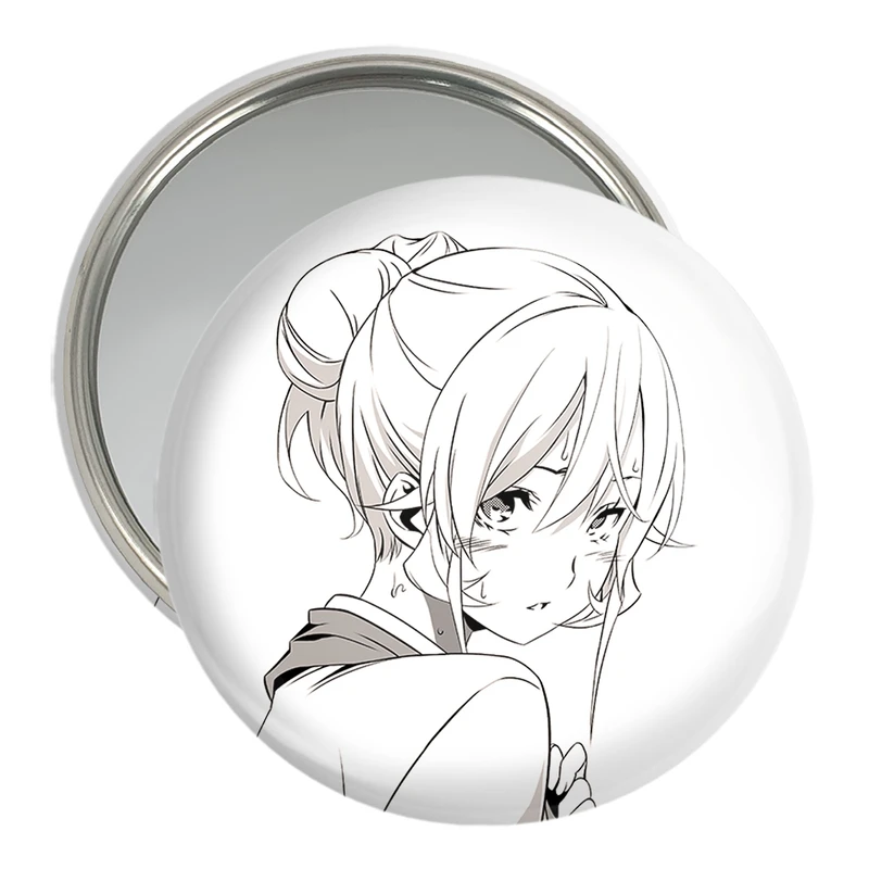 آینه جیبی خندالو مدل الیس انیمه جنگ غذاها Food Wars  کد 17015