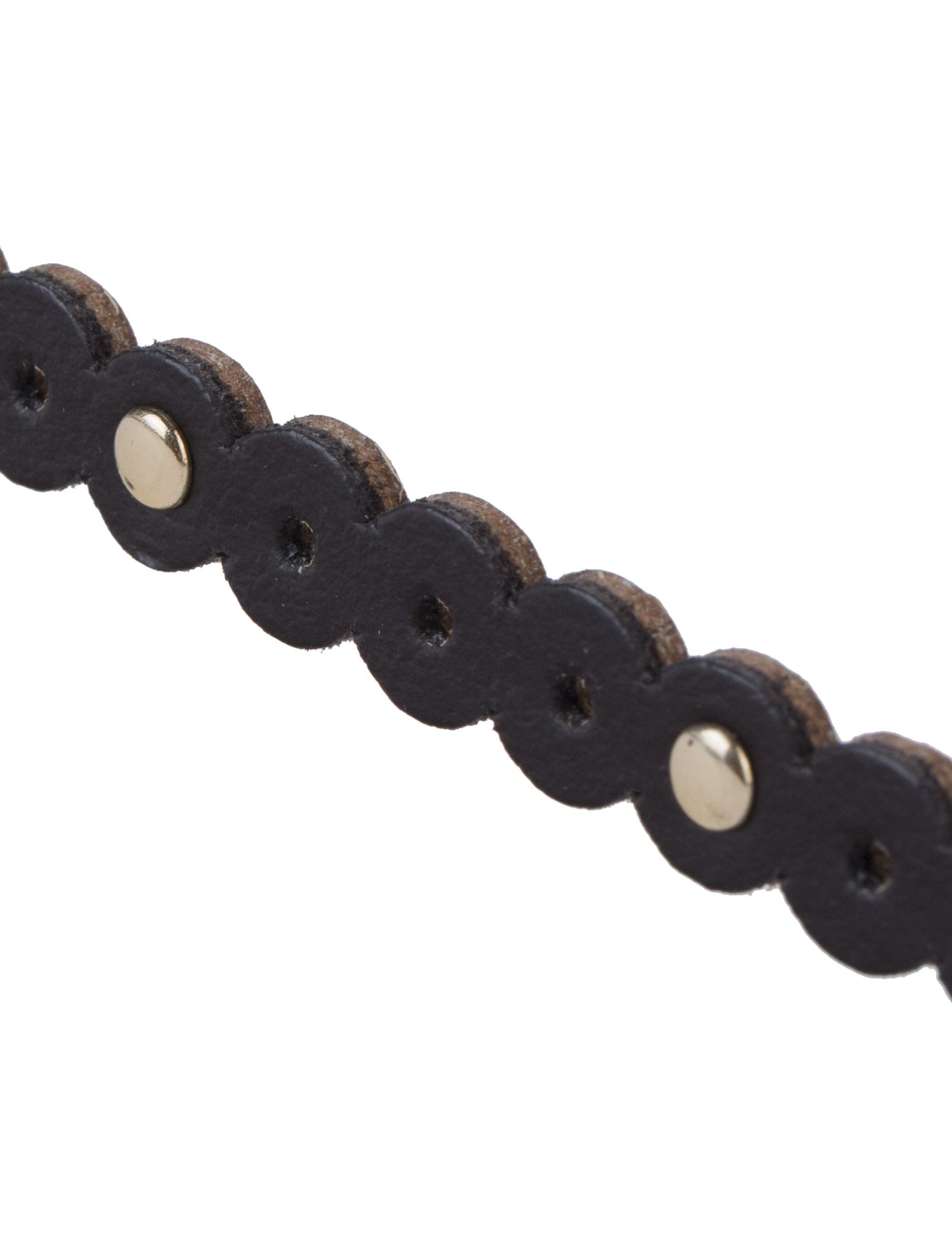 کمربند چرم باریک زنانه - استفانل