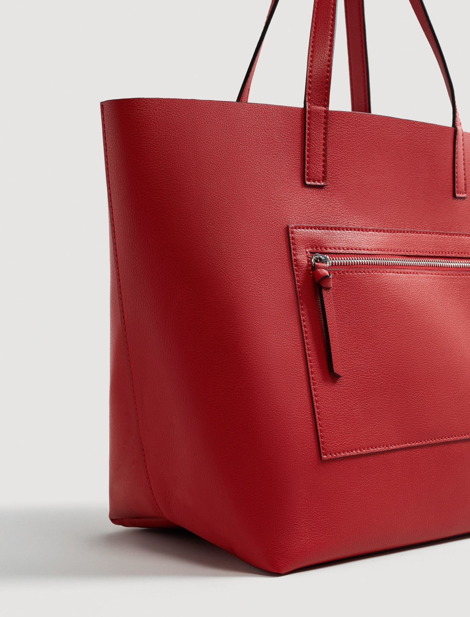 کیف دوشی روزمره زنانه - مانگو تک سایز - قرمز - 3