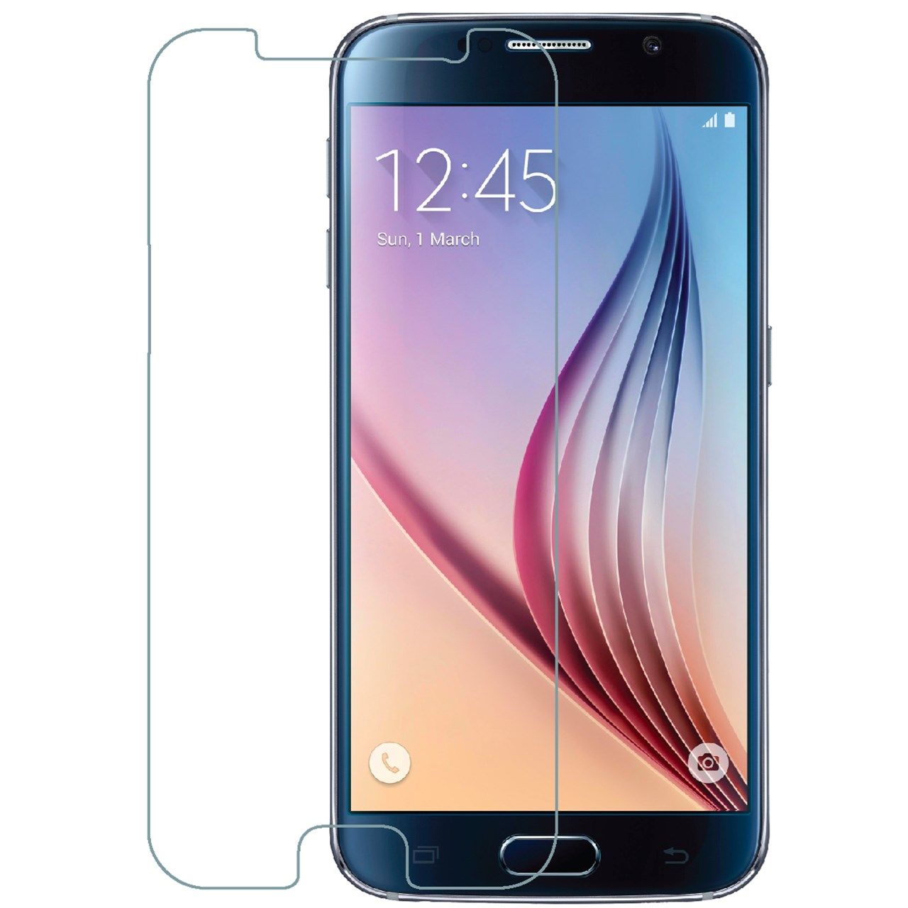 محافظ صفحه نمایش شیشه ای تمپرد هوکار  مناسب Samsung Galaxy S6