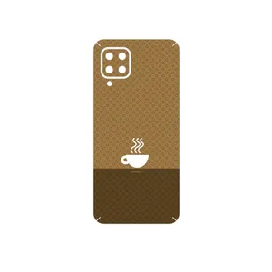 MAHOOT Minimal Cup of Coffee Icon Cover Sticker for Samsung Galaxy F22