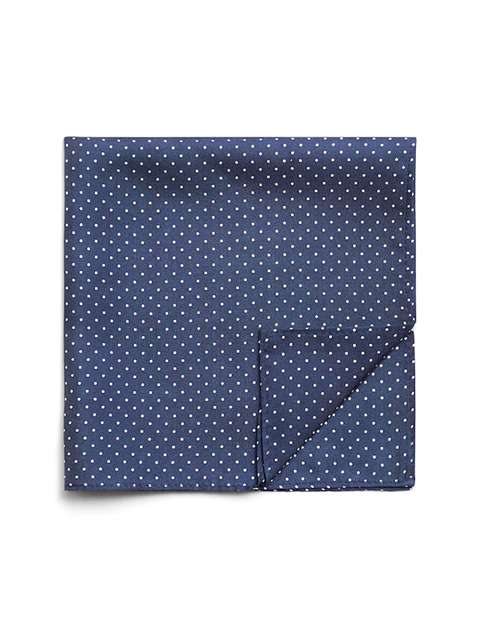 دستمال جیب ابریشم طرح دار مردانه - مانگو