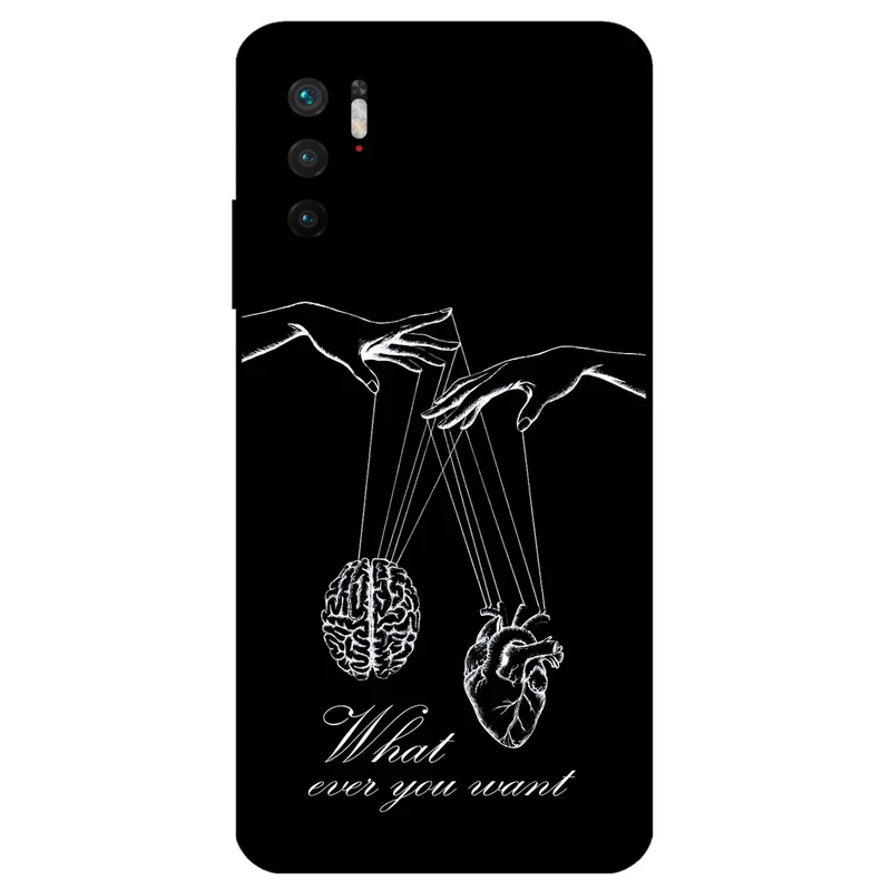 کاور مگافون طرح فکر و احساس مدل 1899 مناسب برای گوشی موبایل شیائومی Redmi Note 10 5G / Poco M3 Pro