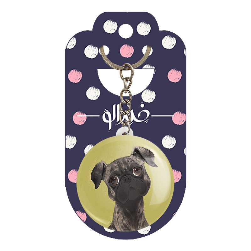 جاکلیدی خندالو مدل سگ کد 28258