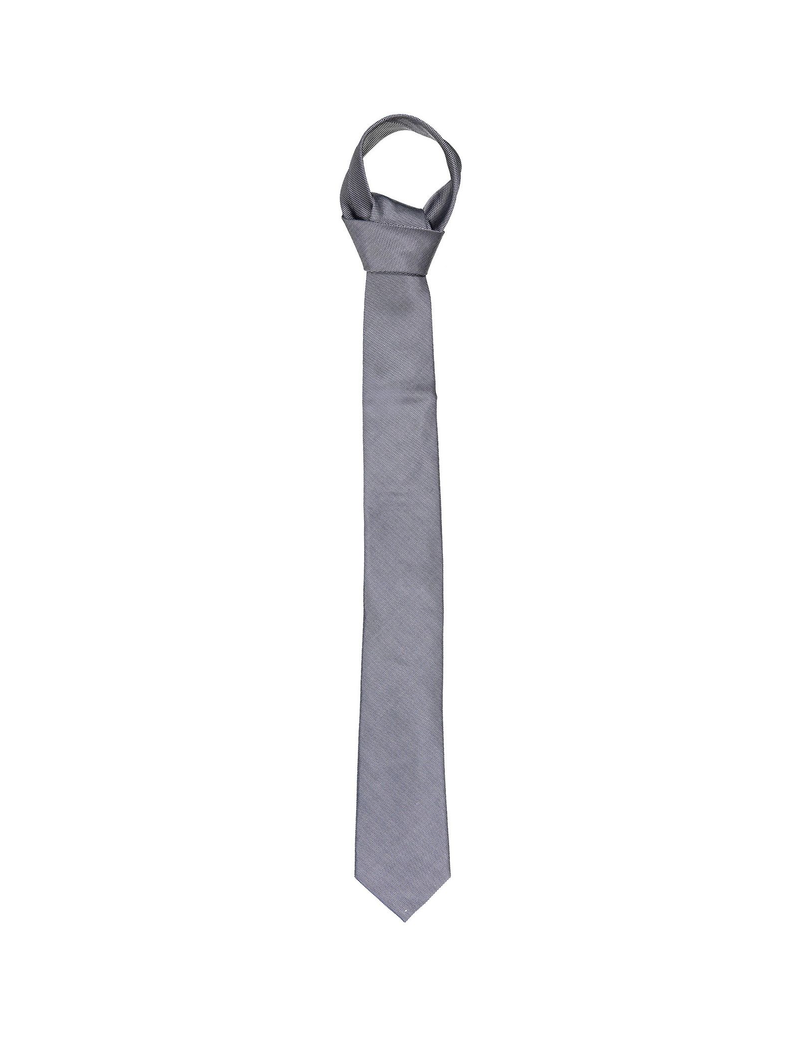 کراوات ابریشم طرح دار مردانه - یوپیم تک سایز - طوسي - 1