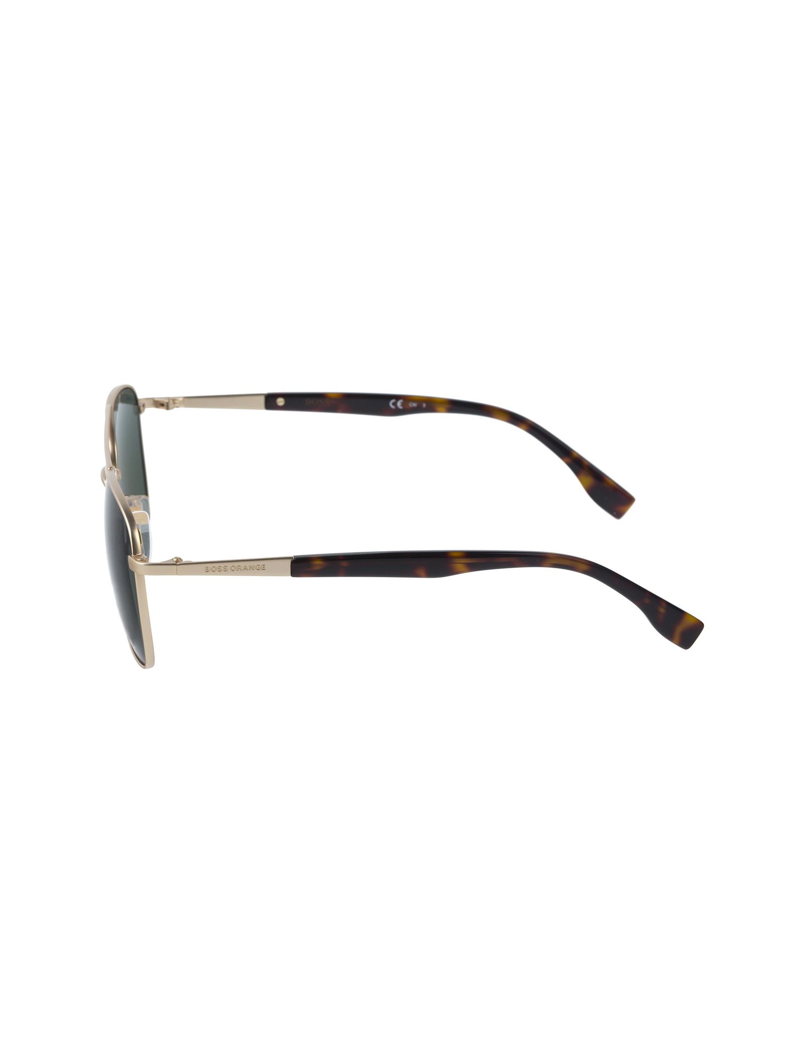 عینک آفتابی خلبانی مردانه - باس اورنج - طلايي - 4
