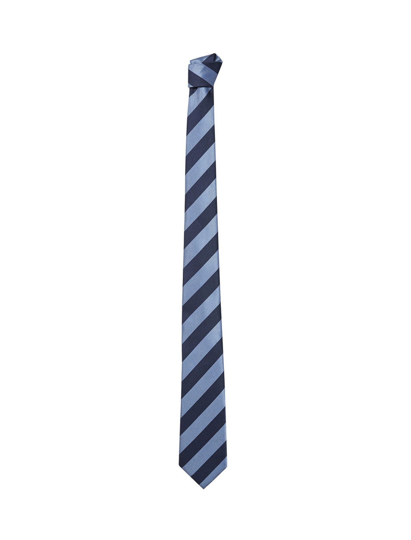 کراوات مانگو مدل 23020568 تک سایز - سرمه اي  - 1