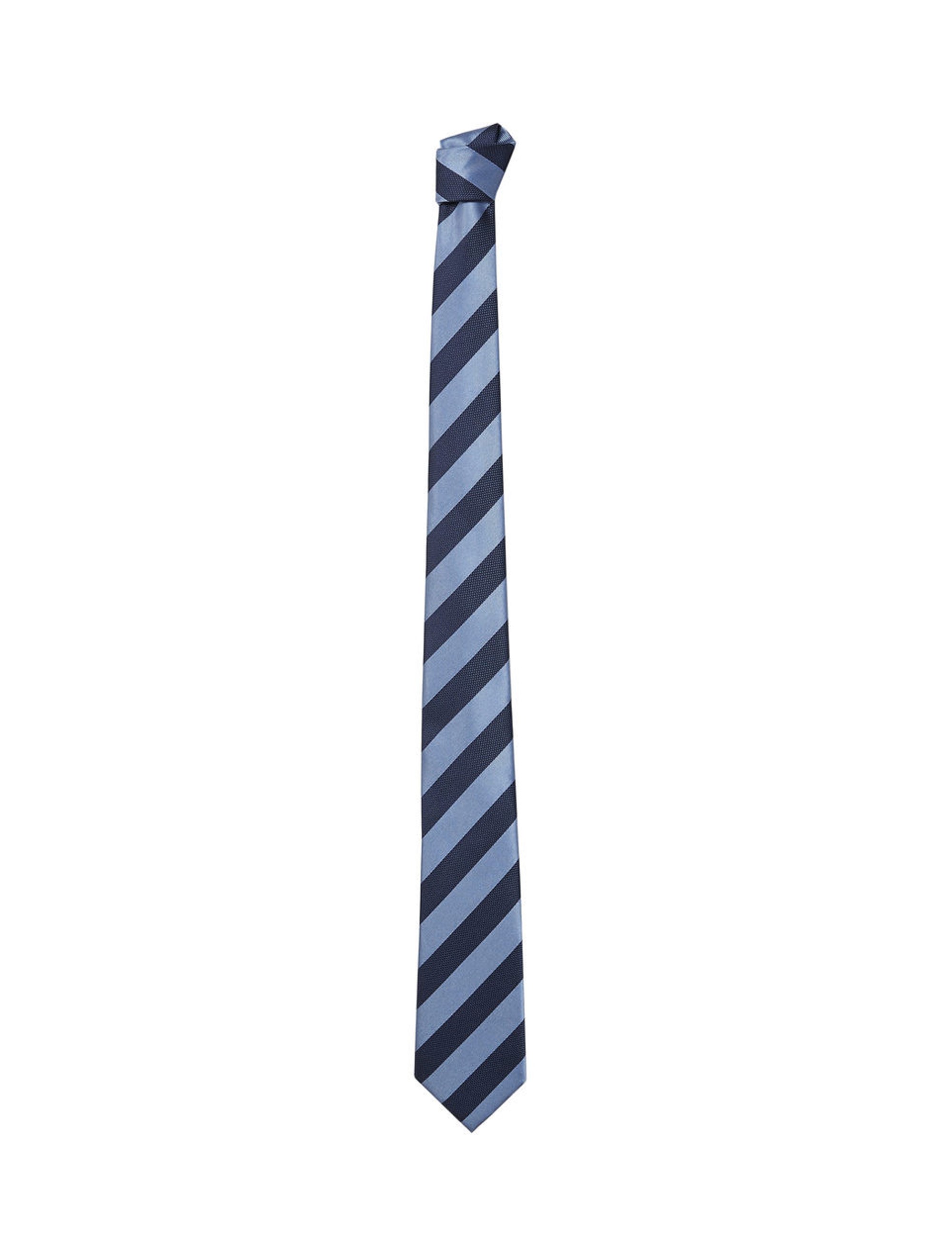کراوات مانگو مدل 23020568 تک سایز - سرمه اي  - 2
