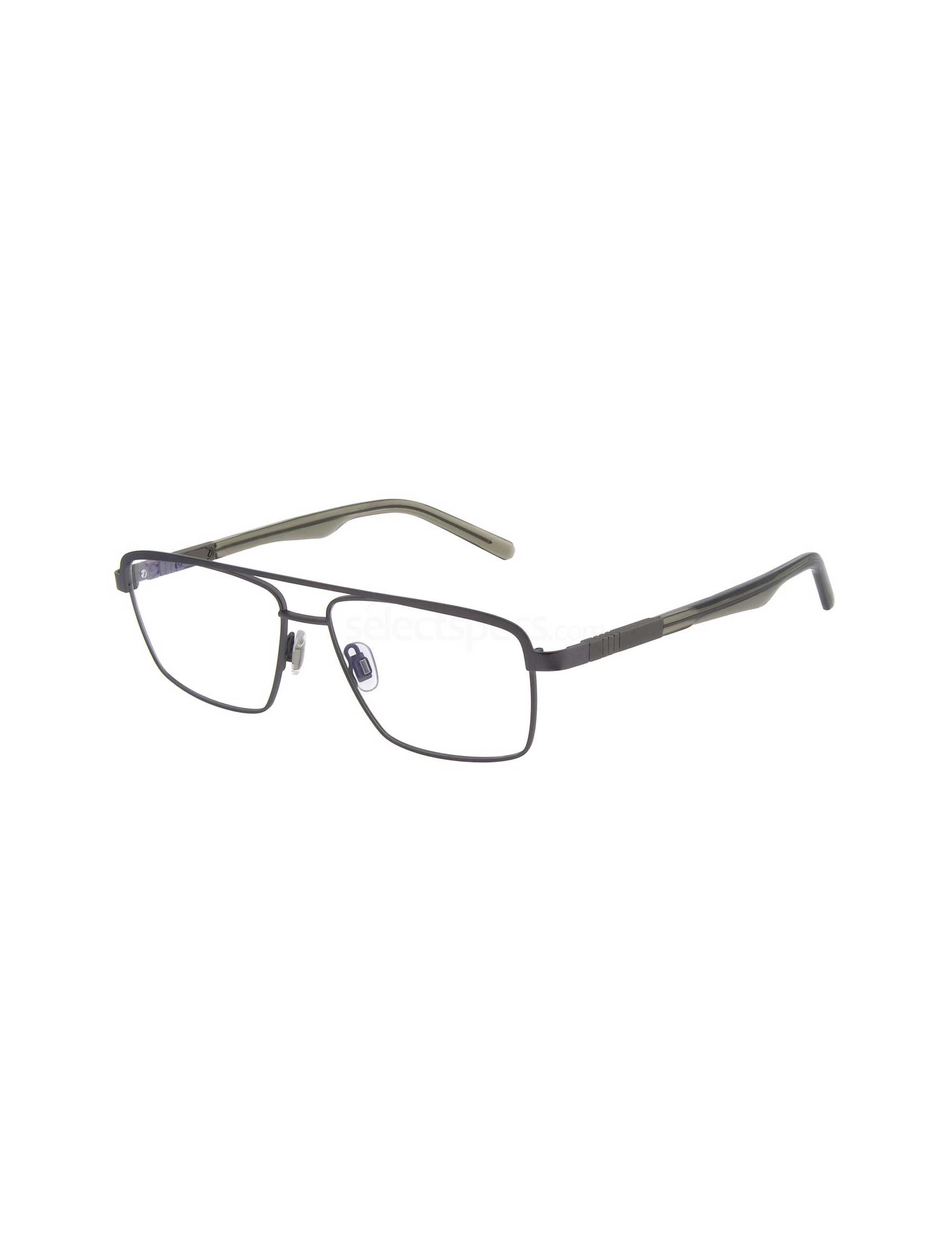 عینک طبی مستطیلی مردانه - اسپاین - زيتوني - 1