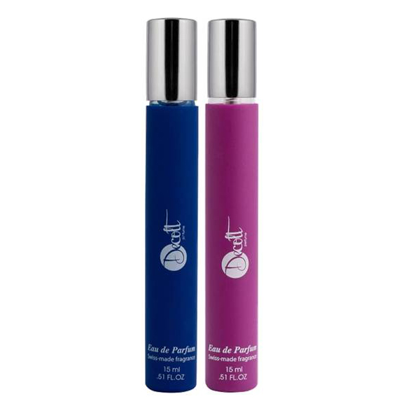 عطر جیبی دکلت مدل 308 حجم 15 میلی لیتر مجموعه 2 عددی