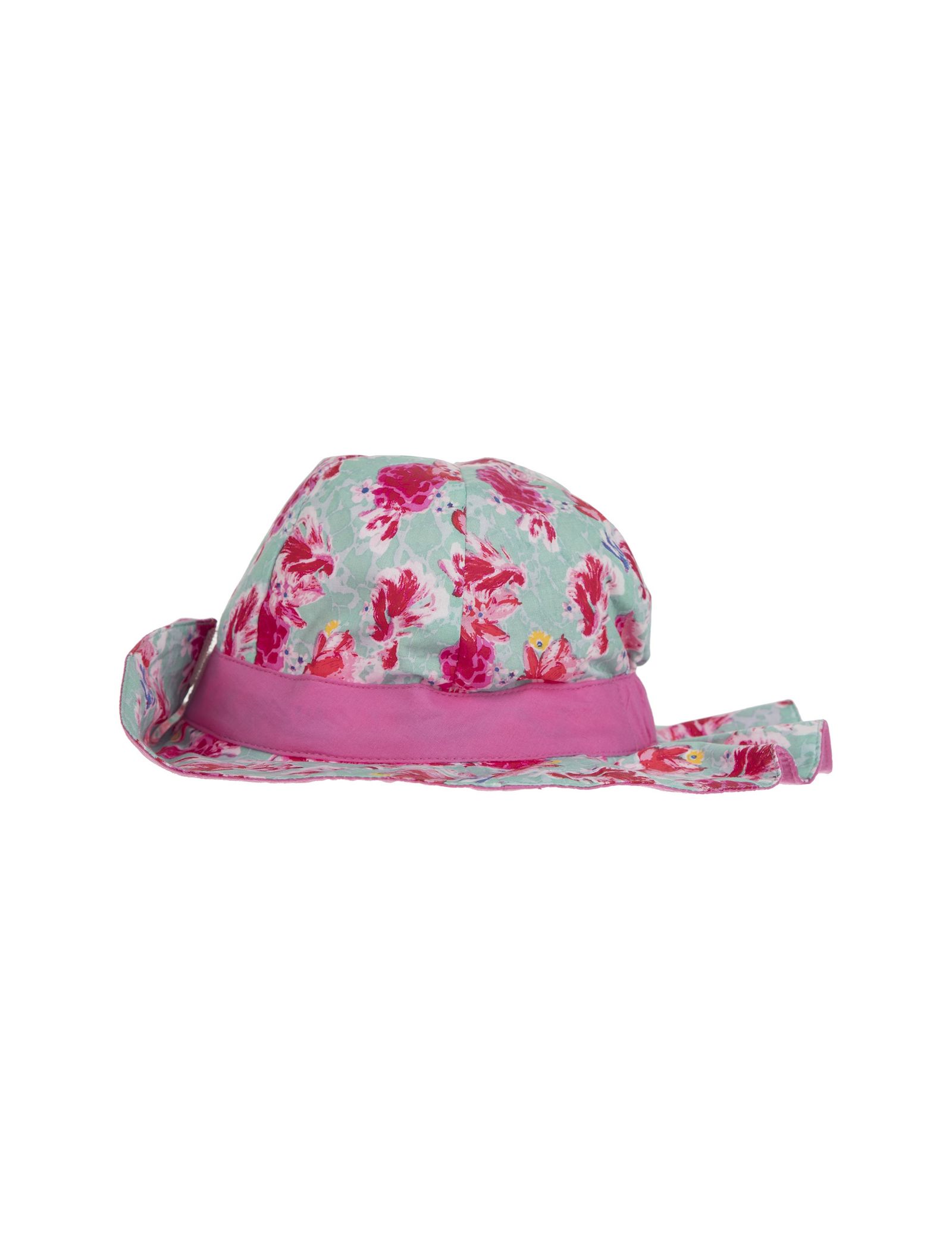 کلاه نخی طرح دار دخترانه - مانسون چیلدرن - سبز آبي - 3