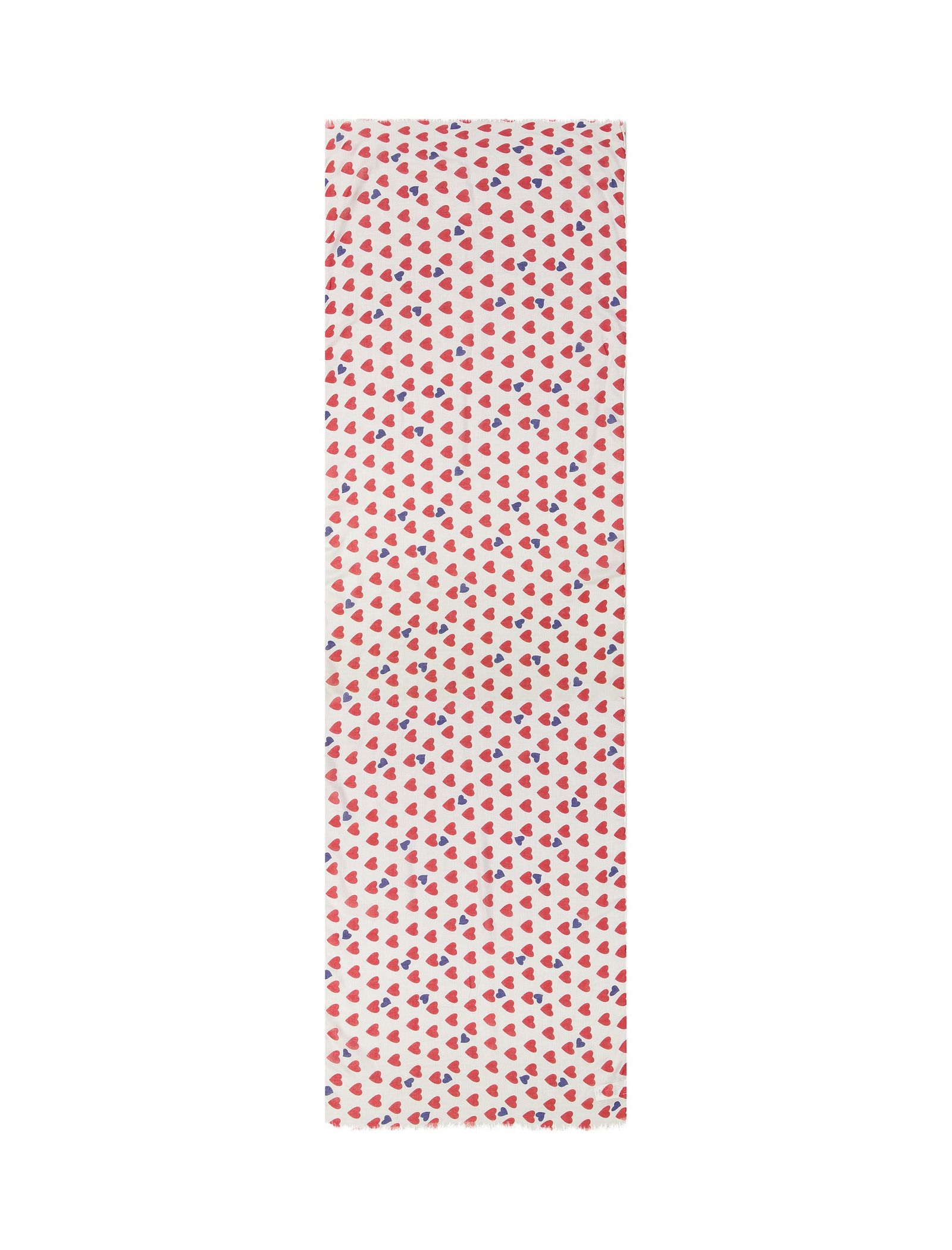 شال ویسکوز طرح دار دخترانه - بلوکیدز تک سایز - قرمز - 1