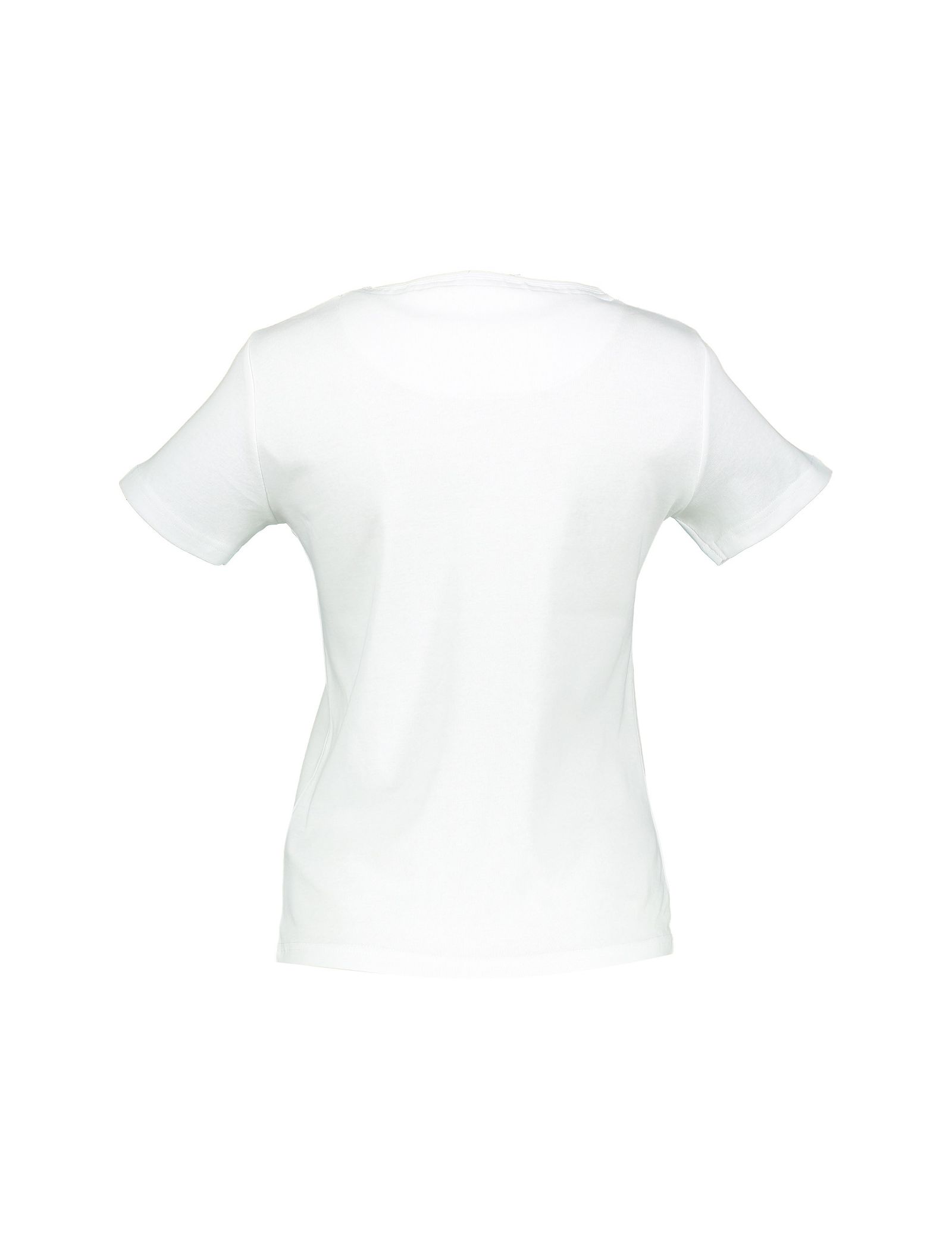 تی شرت نخی یقه گرد زنانه - مین نیو اینگلند - سفيد - 3