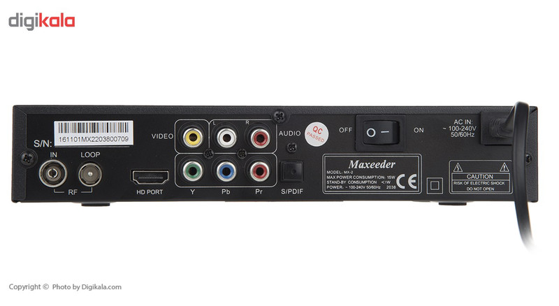 گیرنده دیجیتال مکسیدر مدل MX-2038