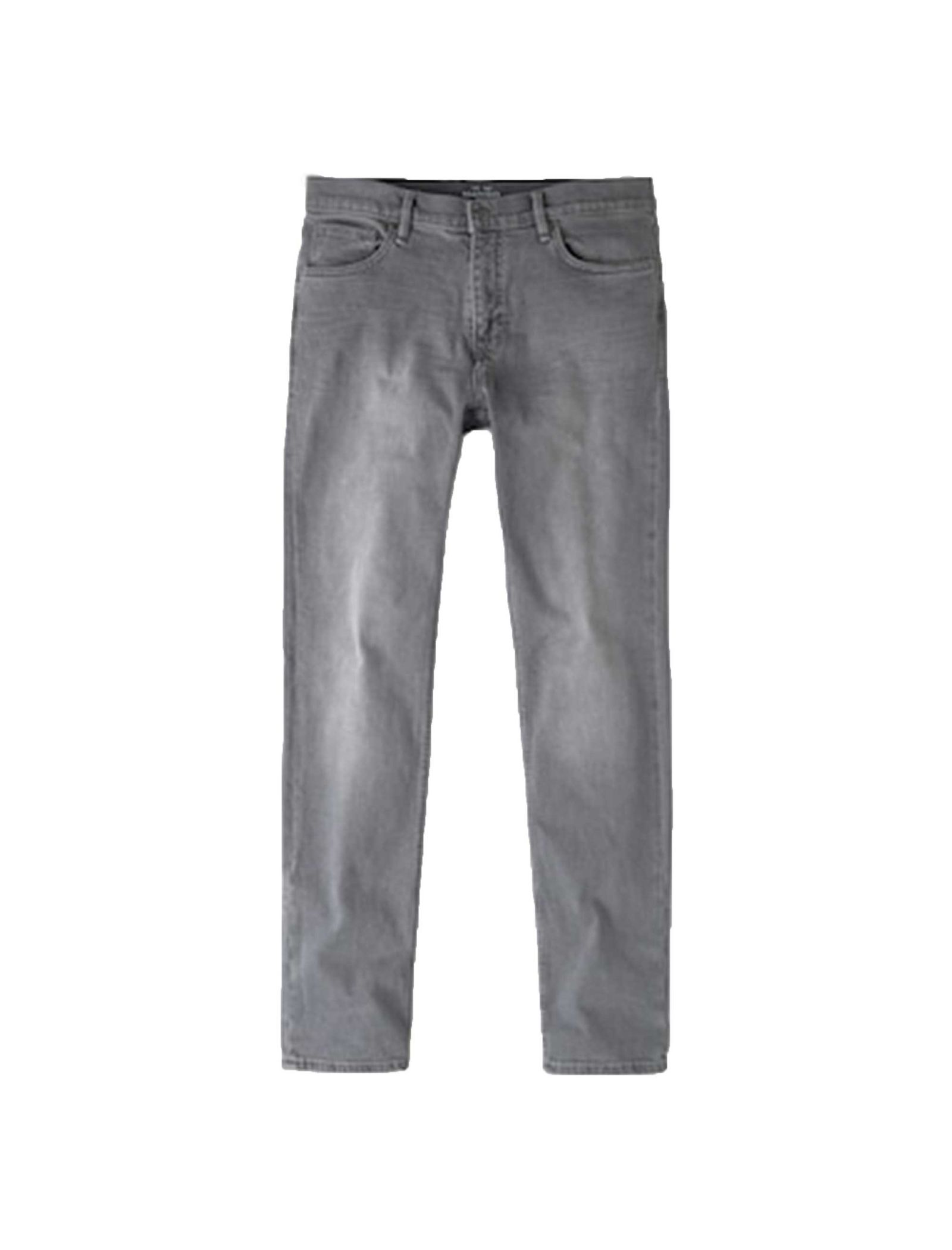 شلوار جین راسته مردانه - مانگو - طوسي - 1