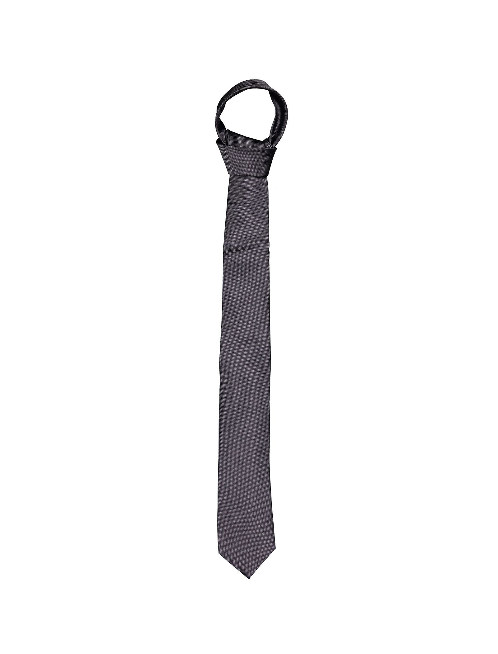 کراوات ابریشم طرح دار مردانه - یوپیم تک سایز - خاکستري - 1